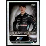 2023 Topps Chrome Formula 1 Refractor F2 Drivers - Future Stars #85 Arthur Leclerc 