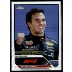 2023 Topps Chrome Formula 1 Refractor Grand Prix Driver of the Day #182 Sergio Perez 