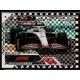2023 Topps Chrome Formula 1 Checker Flag X-Fractors F1 Drivers #48 Nico Hulkenberg 