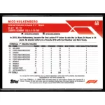 2023 Topps Chrome Formula 1 Checker Flag X-Fractors F1 Drivers #48 Nico Hulkenberg 