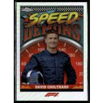 2023 Topps Chrome Formula 1 SPEED DEMONS #SD-DC David Coulthard 