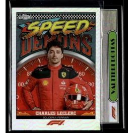   2023 Topps Chrome Formula 1 SPEED DEMONS #SD-CL Charles Leclerc 