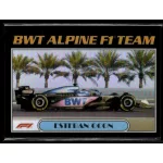 2023 Topps Chrome Formula 1 Autos of '77 #AU77-EO Esteban Ocon 