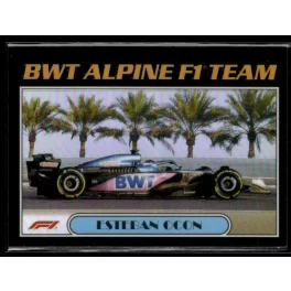   2023 Topps Chrome Formula 1 Autos of '77 #AU77-EO Esteban Ocon 