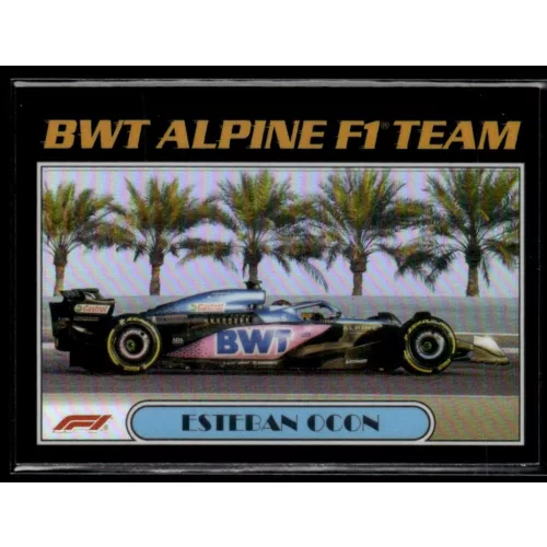 2023 Topps Chrome Formula 1 Autos of '77 #AU77-EO Esteban Ocon 