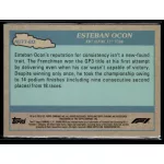 2023 Topps Chrome Formula 1 Autos of '77 #AU77-EO Esteban Ocon 
