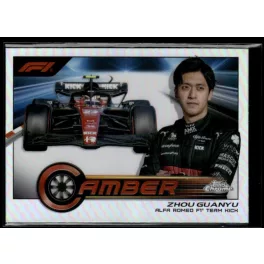 2023 Topps Chrome Formula 1 CAMBER #CAM-ZG Zhou Guanyu 