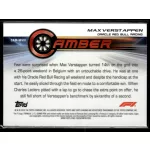 2022 Topps Now Formula 1 CAMBER #CAM-MVIII Max Verstappen 