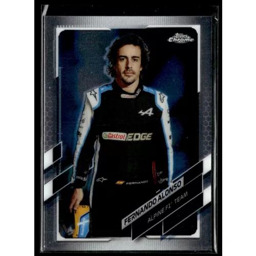 2021 Topps Chrome Formula 1  #9 Fernando Alonso 
