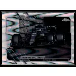 2021 Topps Chrome Formula 1 Black and White RayWave Refractors #104 Fernando Alonso 
