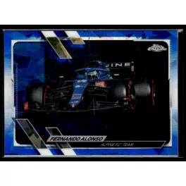 2021 Topps Chrome Sapphire Formula 1  #104 Fernando Alonso 