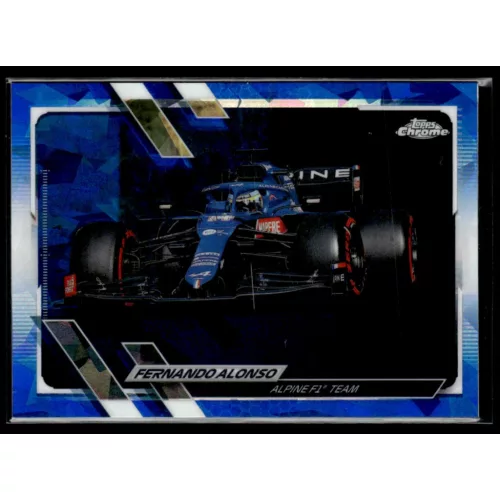 2021 Topps Chrome Sapphire Formula 1  #104 Fernando Alonso 