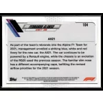 2021 Topps Chrome Sapphire Formula 1  #104 Fernando Alonso 