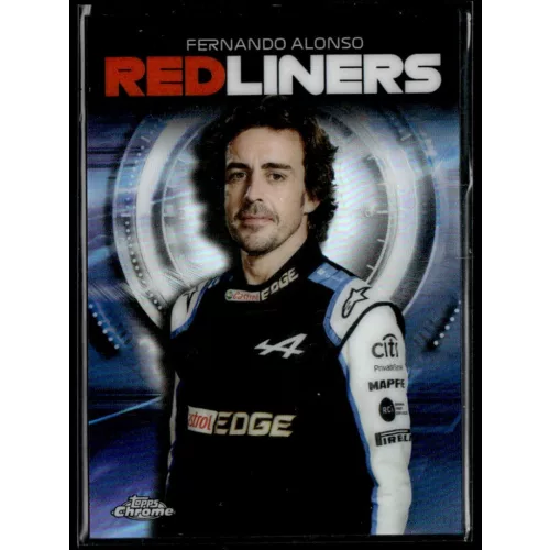 2021 Topps Chrome Formula 1 Redliners  #RL-6 Fernando Alonso 