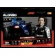 2021 Topps Formula 1 Turbo Attax  #50 Fernando Alonso 