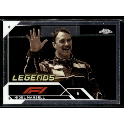 2023 Topps Chrome Formula 1 Legends #197 Nigel Mansell 