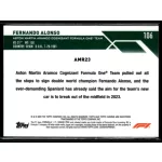 2023 Topps Chrome Formula 1  #106 Fernando Alonso 