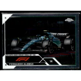 2023 Topps Chrome Formula 1  #35 Fernando Alonso 