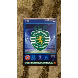  2014-15 Panini Adrenalyn XL UEFA Champions League Club Badge #27 Sporting Clube De Portugal