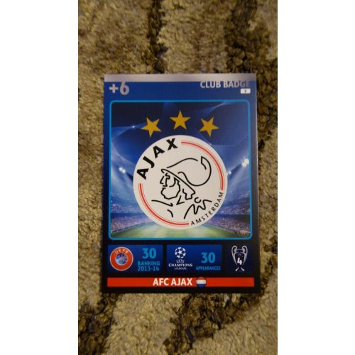 2014-15 Panini Adrenalyn XL UEFA Champions League Club Badge #3 Afc Ajax