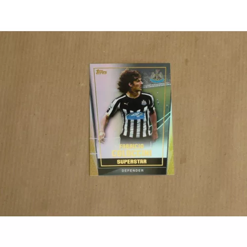 2015 Topps Premier Club Soccer Superstar Rainbow Foil #162 Fabrico Coloccini