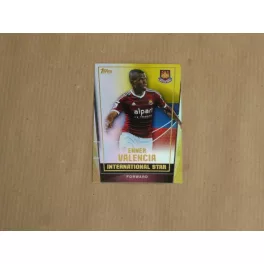   2015 Topps Premier Club Soccer International Superstar Rainbow Foil #180 Enner Valencia