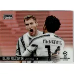 2020-21 Topps Stadium Club Chrome UEFA Champions League Refractor #14 Dejan Kulusevski