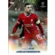 2021 Topps Football Festival by Steve Aoki UEFA Champions League Soundwave #JH Jordan Henderson
