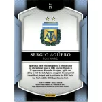 2016-17 Panini Select Terrace Multi-Color Prizm #19 Sergio Aguero