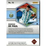 2018-19 Panini Mosaic Road to FIFA World Cup  #15 Rodrigo de Paul 