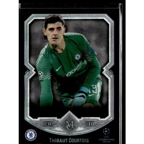 2018-19 Topps Museum Collection UEFA Champions League  #60 Thibaut Courtois 
