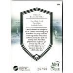 2021 Futera Unique World Football ROOKIES - Emerald #94 Dejan Kulusevski 26/50