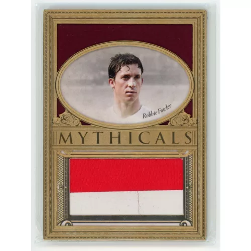2020 Futera Unique World Football MYTHICALS 24KT Plated #MYTH045 Robbie Fowler 07/07