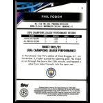 2021 Topps Finest UEFA Champions League  #3 Phil Foden