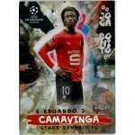 2020 Topps Chrome UEFA Champions League Joga Bonito Gold Bubbles Refractors #0 Eduardo Camavinga