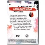 2020 Topps Chrome UEFA Champions League Joga Bonito Gold Bubbles Refractors #0 Eduardo Camavinga