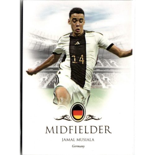2023 Futera Unique World Football MIDFIELDER #50 Jamal Musiala