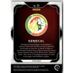 2022 Panini Prizm World Cup Team Badges Silver Prizm #23 Senegal