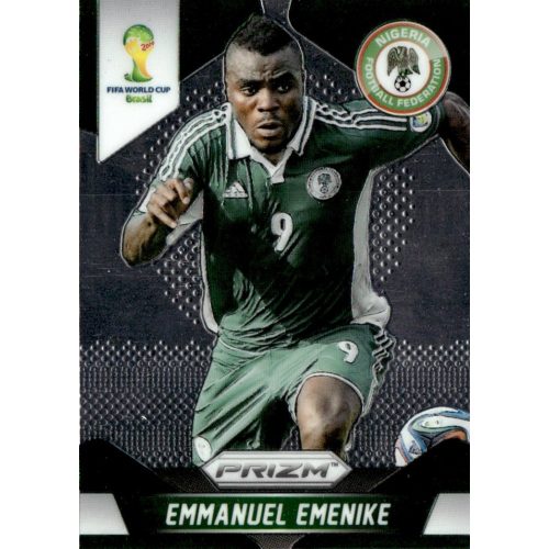 2014 Panini FIFA World Cup Prizm  #153 Emmanuel Emenike