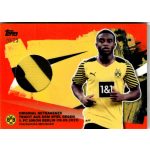 2021 Topps Borussia Dortmund Trading Cards Set Relics PATCH #RC-YM Youssoufa Moukoko 20/25