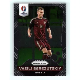   2016 Panini Panini Uefa Euro Prizm Base #178 Vasili Berezutskiy