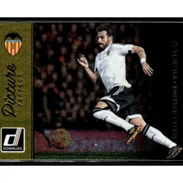 2016 Donruss Picture Perfect Gold  #14 Alvaro Negredo