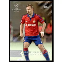   2015 Topps UEFA Champions League Showcase  #43 Sergei Ignashevich