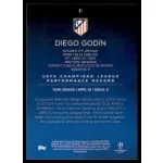 2015 Topps UEFA Champions League Showcase  #61 Diego Godin