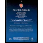 2015 Topps UEFA Champions League Showcase  #143 Olivier Giroud
