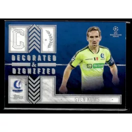   2015 Topps UEFA Champions League Showcase Decorated and Dignified #DD-SK Sven Kums