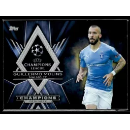   2015 Topps UEFA Champions League Showcase Championship Pedigree #CP-GM Guillermo Molins