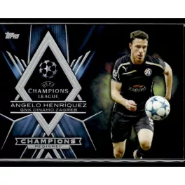   2015 Topps UEFA Champions League Showcase Championship Pedigree #CP-AH Angelo Henriquez