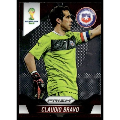 2014 Panini FIFA World Cup Brazil Prizm  #41 Claudio Bravo 