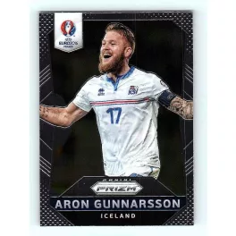2016 Panini Panini Uefa Euro Prizm Base #112 Aron Gunnarsson